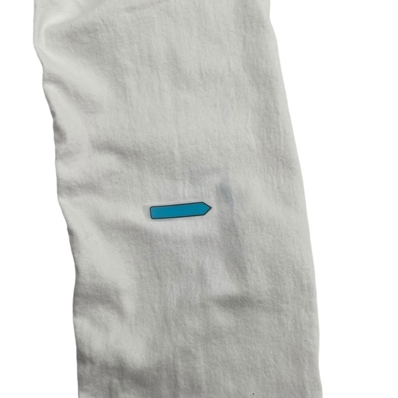 H&M &denim White High Waist Skinny Ankle Jeans Size 28 Women’s - Picture 6 of 6